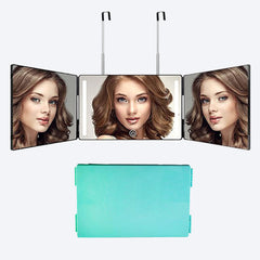 Tri-Fold LED Vanity Mirror