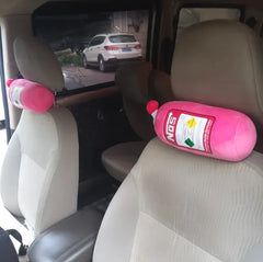 Nitrogen Bottle Style Car Pillow