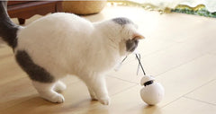 Interactive Laser Tumbler Robot Cat Toy - Automatic Self-Rolling Pet Entertainment