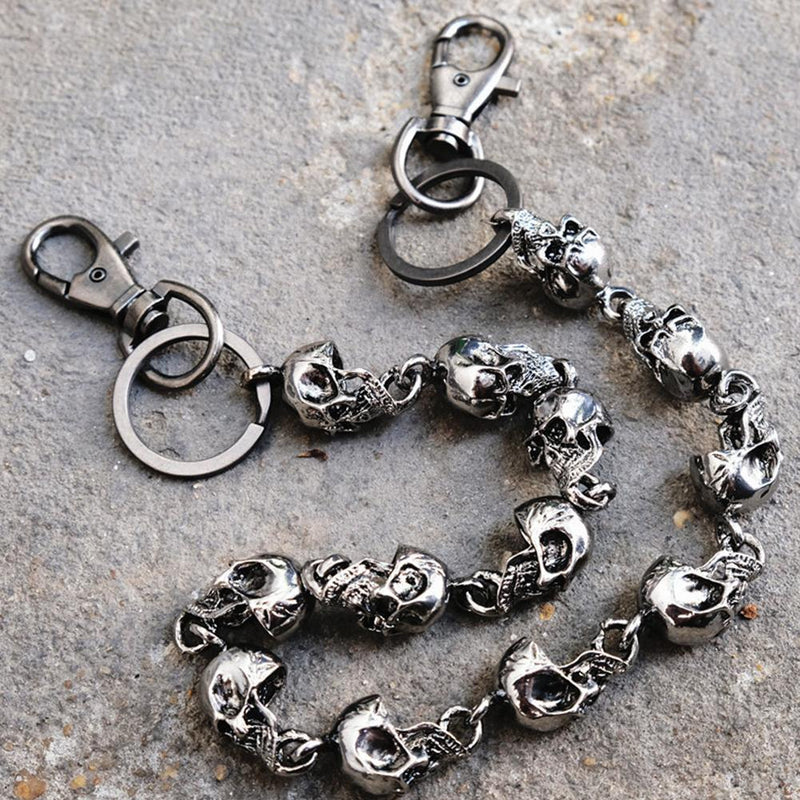 Goth Skull Pants Chain