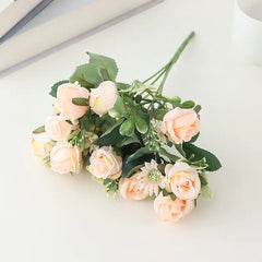 Artificial Rose and Peony Bouquet for Home Decor