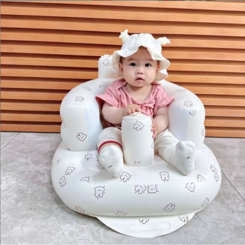 🪑 Inflatable Baby Chair – Portable, Comfortable & Safe for 6–24 Months