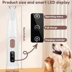 Pet Nail Trimmer w/LED Light