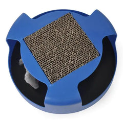 Cat Toy with Mouse and Scratching Pad
