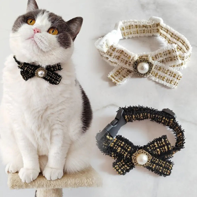 Cat Bow Tie - Pet Collar