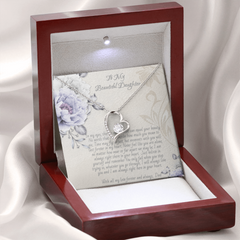 Forever Love Necklace - Share this Stunning Necklace as a reminder that she is Forever in your Heart!