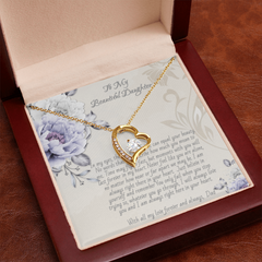 Forever Love Necklace - Share this Stunning Necklace as a reminder that she is Forever in your Heart!