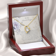 Forever Love Necklace - Share this Stunning Necklace as a reminder that she is Forever in your Heart!