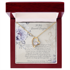 Forever Love Necklace - Share this Stunning Necklace as a reminder that she is Forever in your Heart!