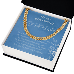 Fabulous Cuban Link Chain Necklace For Him - Instant Sex Appeal!!