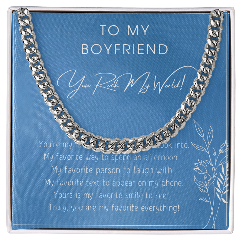 Fabulous Cuban Link Chain Necklace For Him - Instant Sex Appeal!!