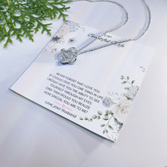 Ties That Bind the Heart - Love Knot Necklace