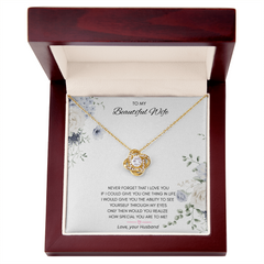 Ties That Bind the Heart - Love Knot Necklace