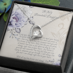 Forever Love Necklace - Share this Stunning Necklace as a reminder that she is Forever in your Heart!