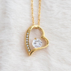 Forever Love Necklace - Share this Stunning Necklace as a reminder that she is Forever in your Heart!