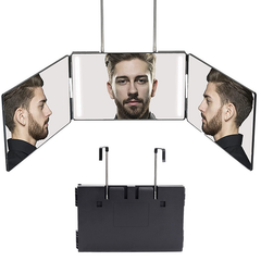 Tri-Fold LED Vanity Mirror
