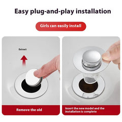 Universal Wash Basin Drain Plug