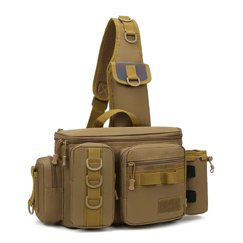 🎣 Outdoor Sports Multifunctional Fishing Bag – Built for Adventure, Designed for Style