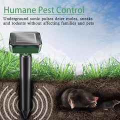 Solar Outdoor Pest Repellent with 5,000 Feet Range