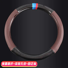 Carbon Fiber Steering Wheel Cover for Cars