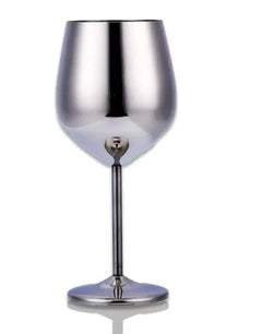 Premium Stainless Steel Wine Glass – Durable, Unbreakable Drinkware for Home & Outdoor Entertaining