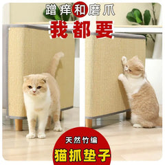 Cat Scratching Post with Durable Sofa Protector Pad